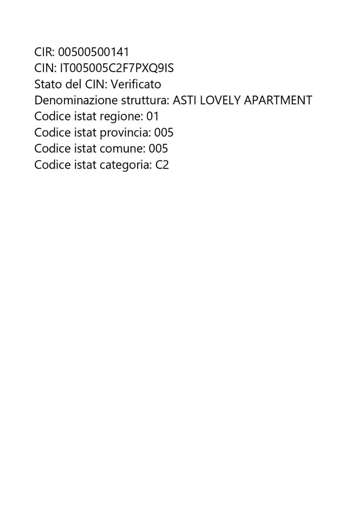 Asti Lovely Apartment 外观 照片